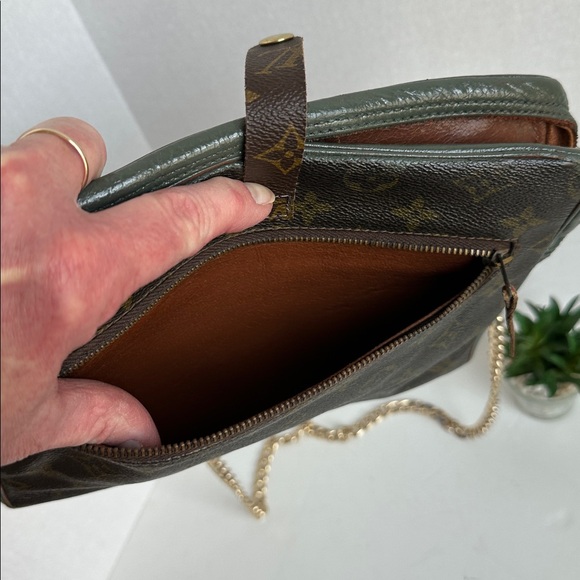 Louis Vuitton Customized Cosmetic Bag/ converted to Crossbody Bag - Picture 12 of 13